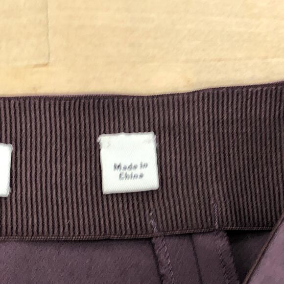 Vince Womens Size XXS Pants Kick Pleat Crop Flare Leg Stretch Cotton Blend - Picture 10 of 15